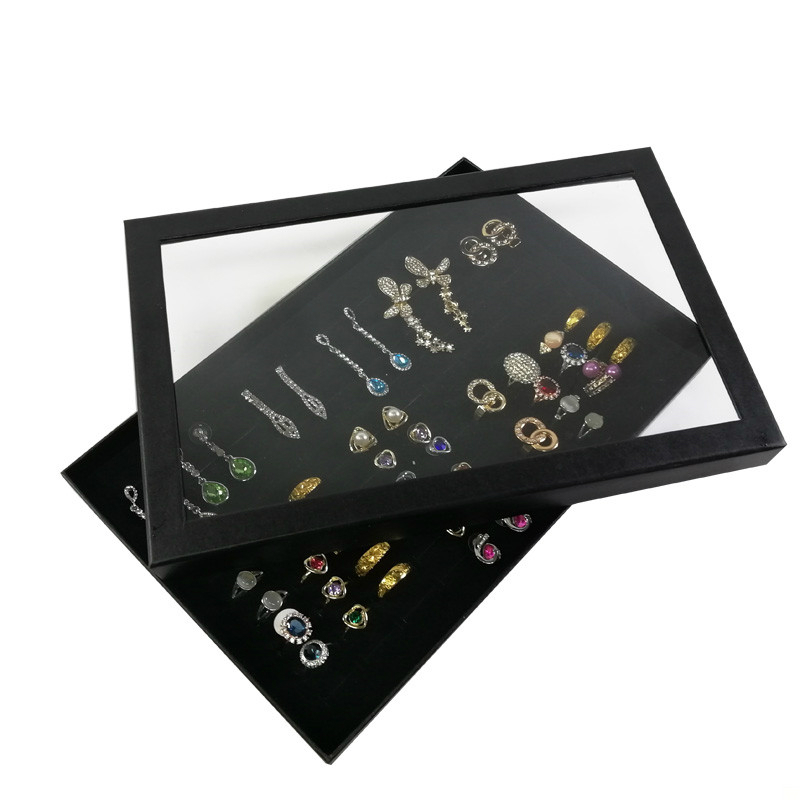 Home Improvement Outlet Stores - Black Hundred Ring Display Box with