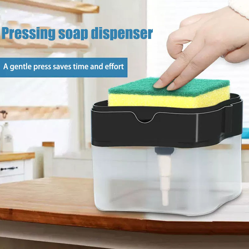 Home Improvement Retail - Liquid Soap Dispenser Kitchen Sink Sponge