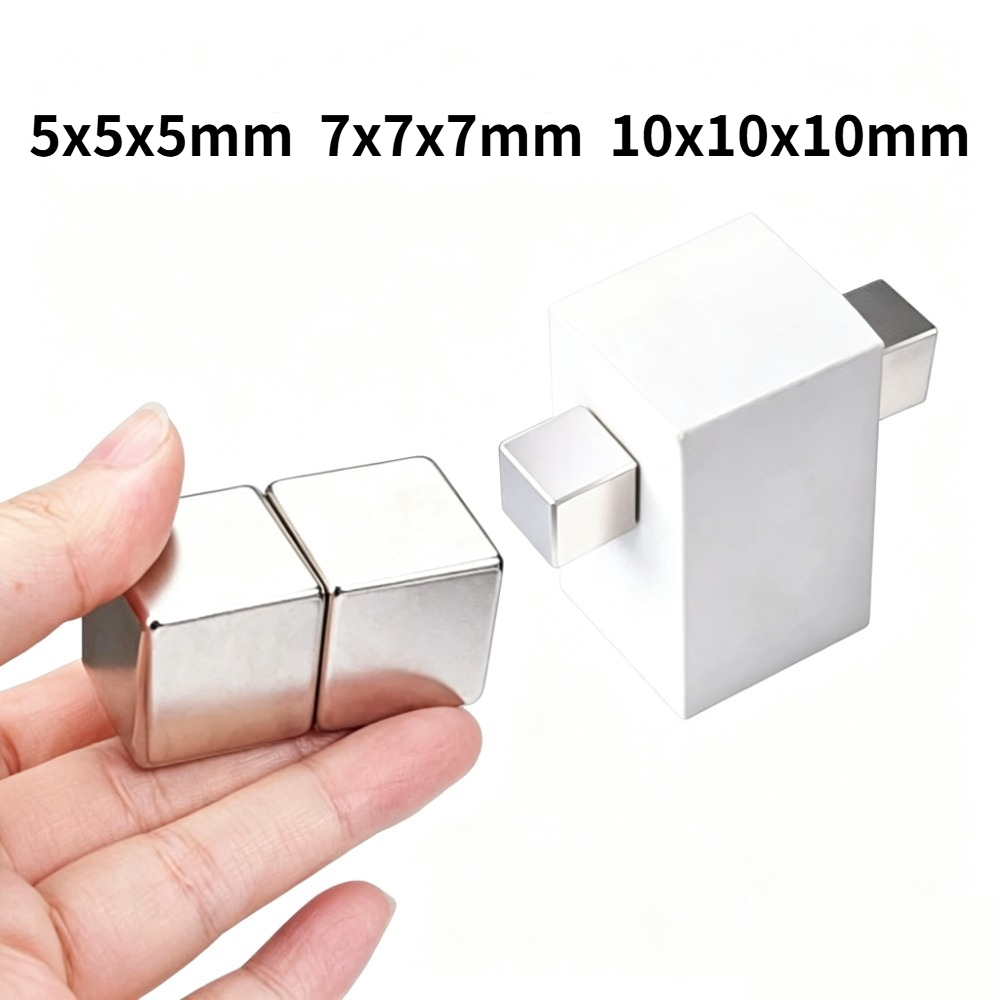 Home Improvement Outlet Stores - 5x5x5/7x7x7/10x10x10mm Square Magnetic Block For Photo