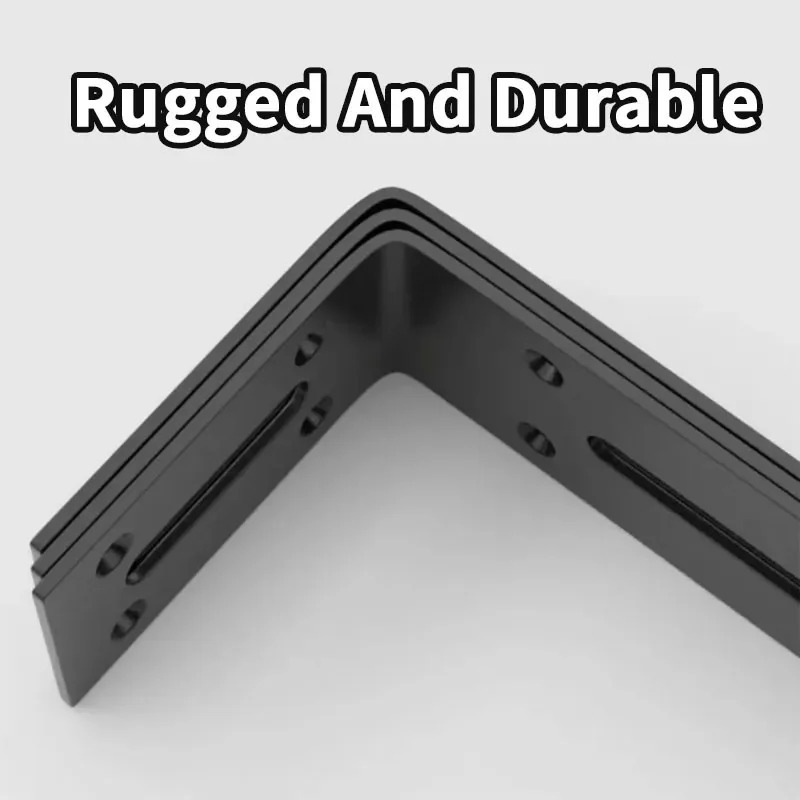 2pcs 90 degree black brackets, - Home Improvement Mall ulasan dan harga
