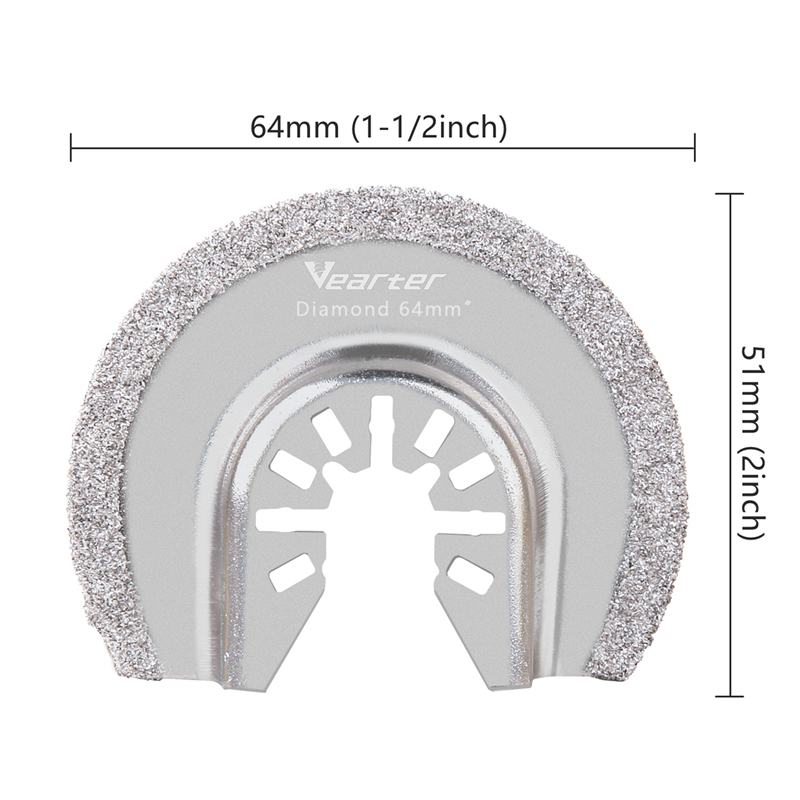 Vearter 2PC Electroplated Diam - Grout Saw Removal ulasan dan harga