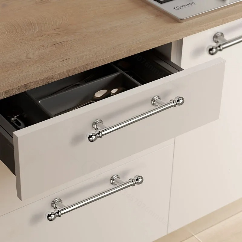 French Chrome Plated Zinc Allo - Cabinet Handle Pull ulasan dan harga