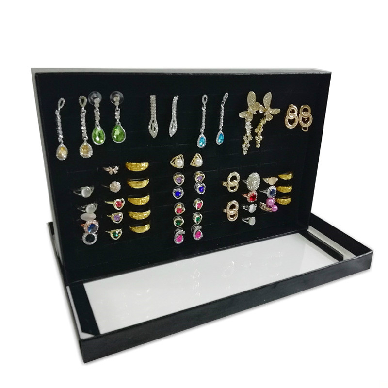 Black Hundred Ring Display Box - Home Improvement Outlet Stores ulasan dan harga