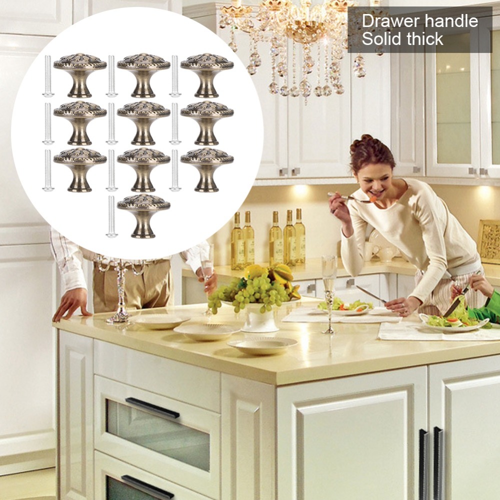 10 Set Simple Design Zinc Allo - Cabinet Handle Pull ulasan dan harga