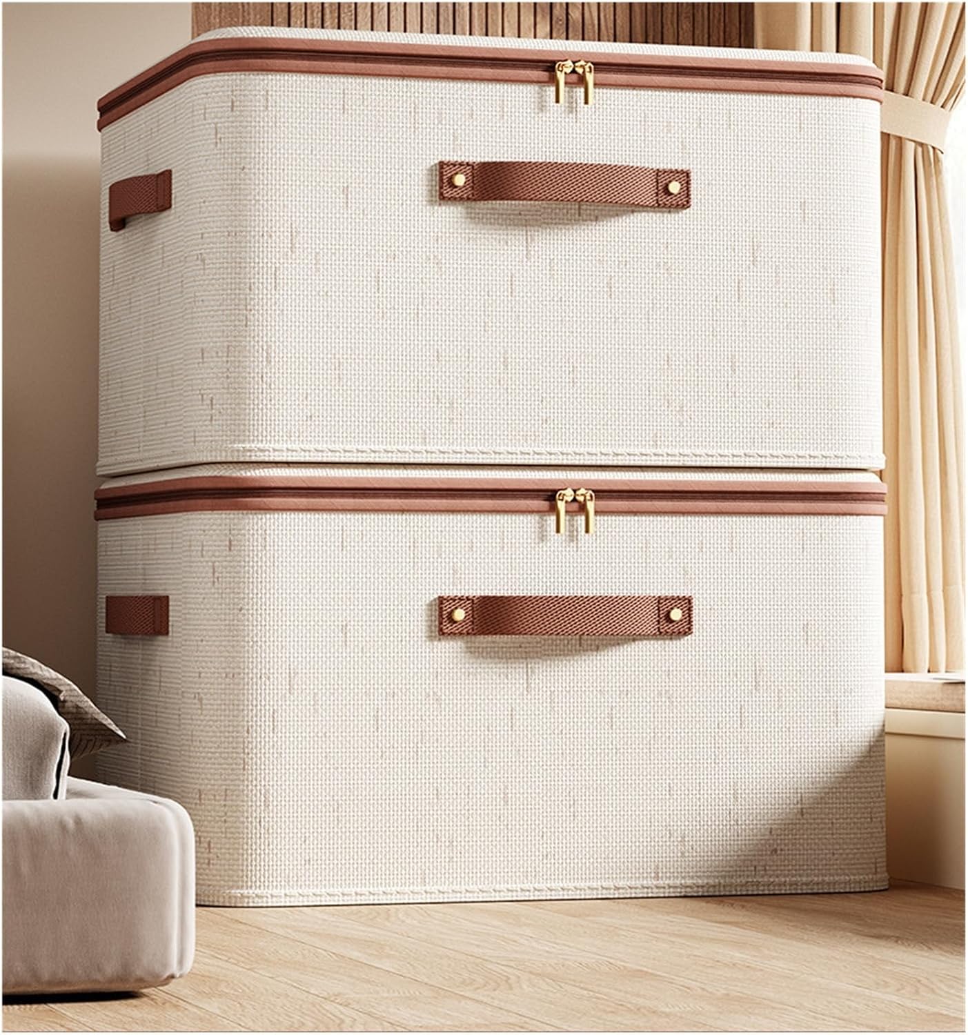 Storage Bin with Lid Fabric st - Cabinet Handle Pull ulasan dan harga