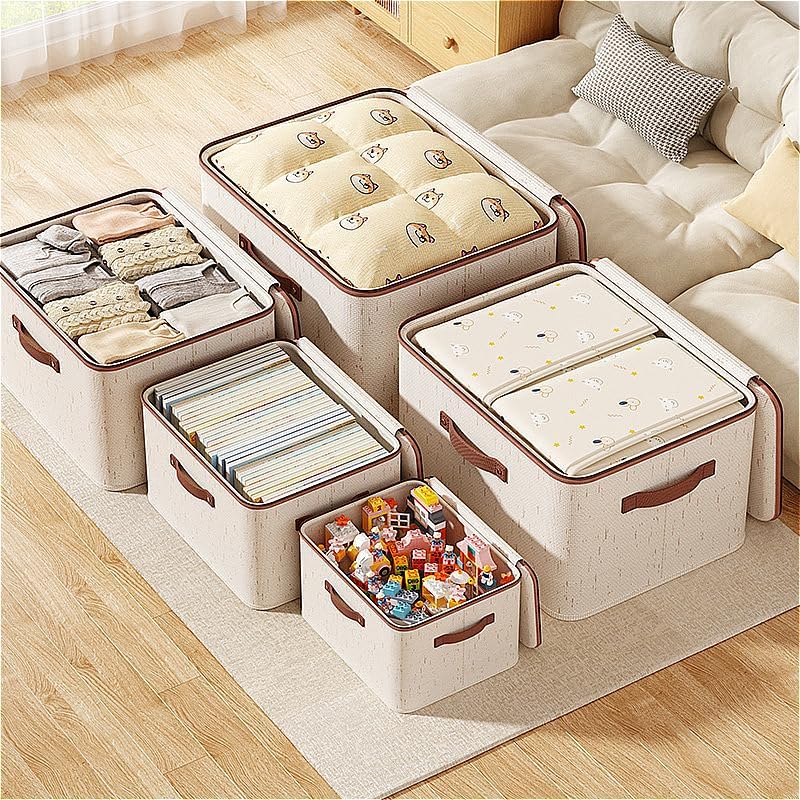Storage Bin with Lid Fabric st - Cabinet Handle Pull ulasan dan harga