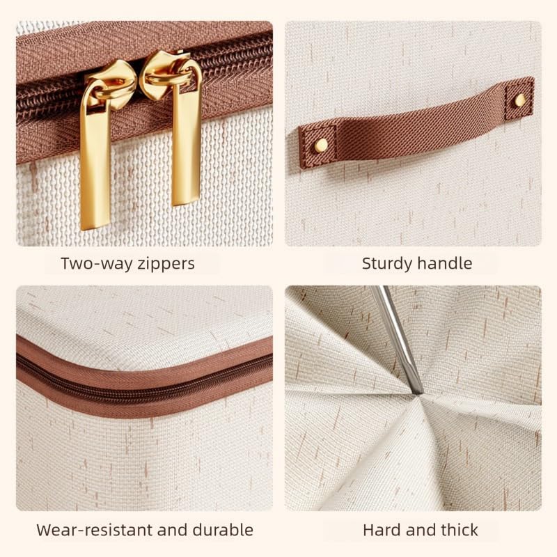 Storage Bin with Lid Fabric st - Cabinet Handle Pull ulasan dan harga