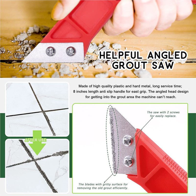 Grout Removal Tools 22 Pcs  Se - Grout Saw Removal ulasan dan harga