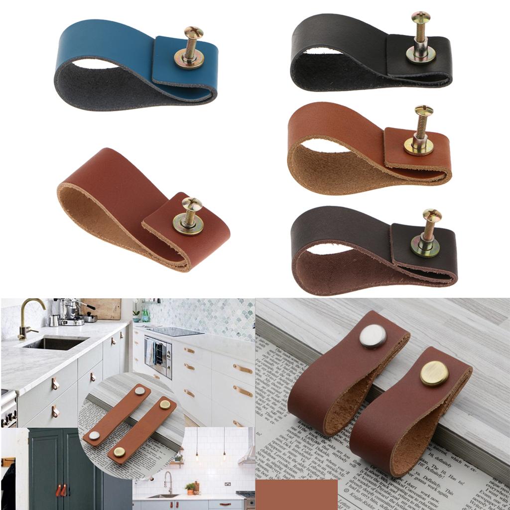 Handmade Leather Furniture Sin - Cabinet Handle Pull ulasan dan harga