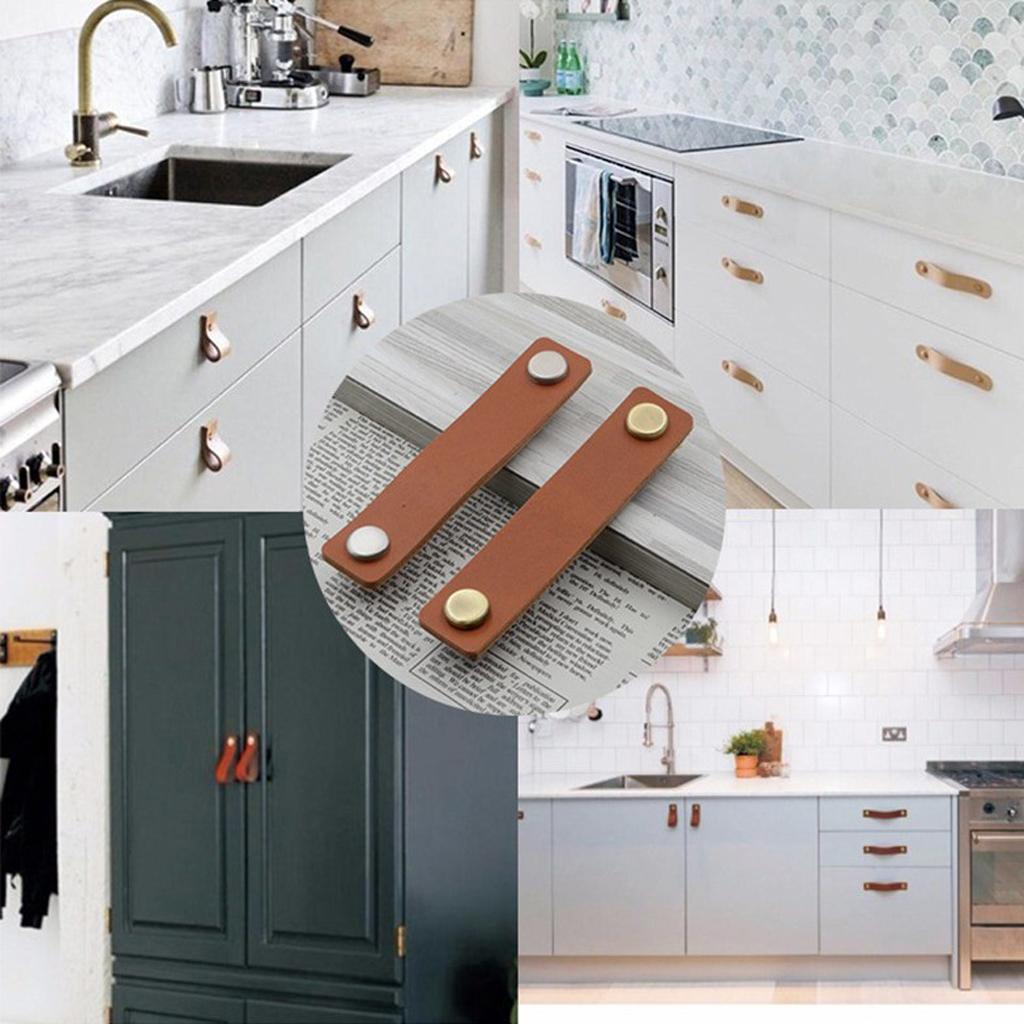 Handmade Leather Furniture Sin - Cabinet Handle Pull ulasan dan harga